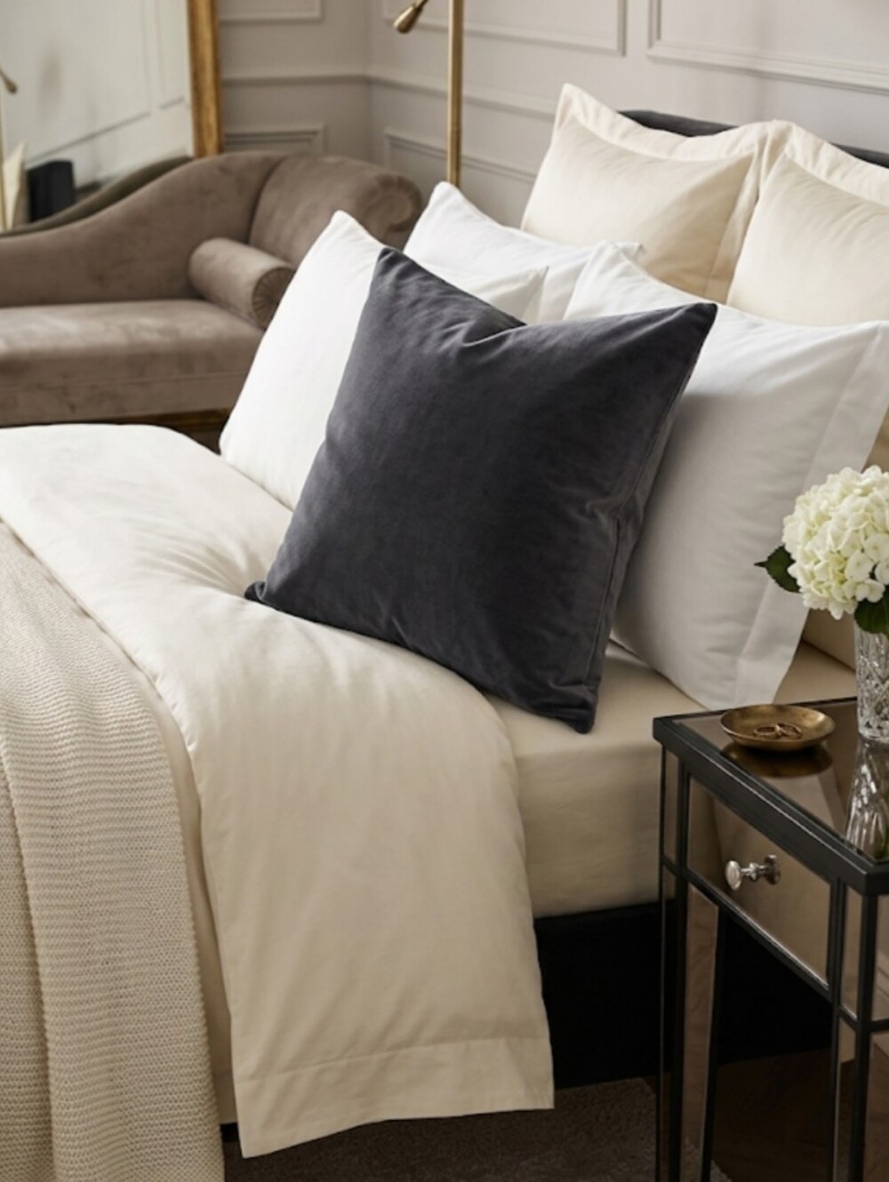 🩶NWT IKEA Sanela Pillow Cover - Dark Gray (20x20) 🩶